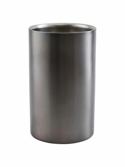 House Doctor Seau à glaçons mat Gunmetal, Ø 12 x haut. 20 cmDisponibilité limitée