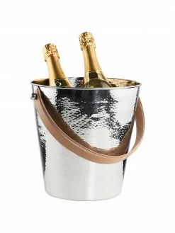 Seau en acier inoxydable avec surface martelée Lord, Ø 24 x haut. 24 cm -Cuisine Soldes 2022 Seau en acier inoxydable avec surface martelee Lord 3