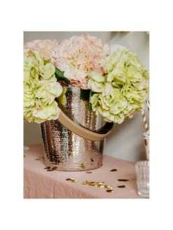 Seau en acier inoxydable avec surface martelée Lord, Ø 24 x haut. 24 cm -Cuisine Soldes 2022 Seau en acier inoxydable avec surface martelee Lord 4