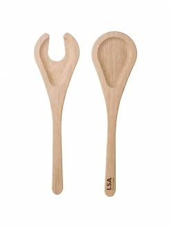 Lsa International Service à salade en porcelaine blanche Dine, Ø 24 cm, Ø 24 x haut. 11 cm -Cuisine Soldes 2022 Service a salade en porcelaine blanche Dine O 24 cm 3