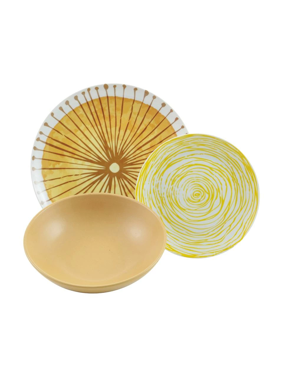 Villa D'Este Home Tivoli Service de table design estival Marea, 6 personnes (18 élém.), Lot de différentes tailles 7 Villa D'Este Home Tivoli Service de table design estival Marea, 6 personnes (18 élém.), Lot de différentes tailles – Image 5