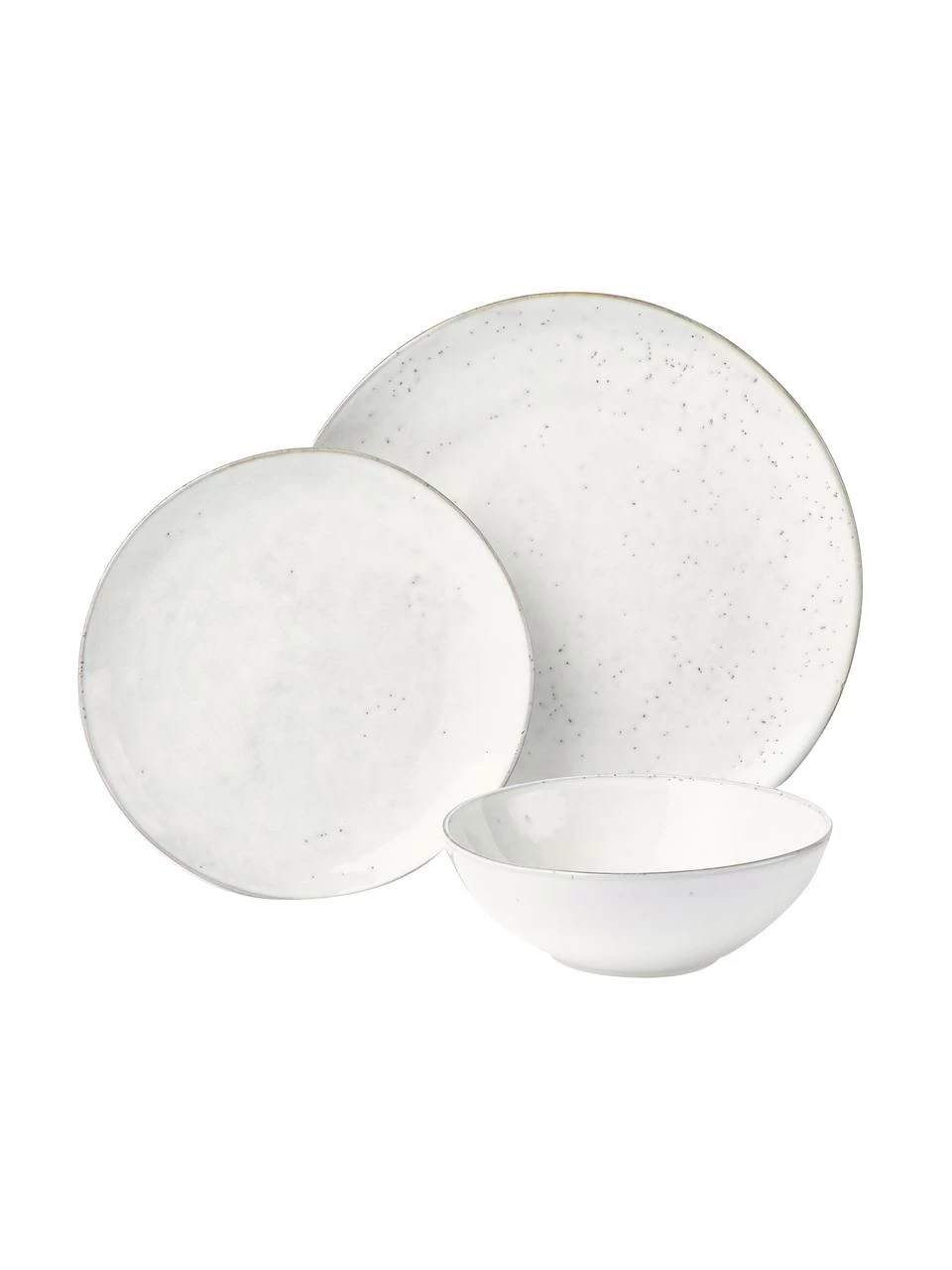 Broste Copenhagen Service de table en grès fait main Nordic Sand, 4 personnes (12 élém.), Lot de différentes tailles 6 Broste Copenhagen Service de table en grès fait main Nordic Sand, 4 personnes (12 élém.), Lot de différentes tailles – Image 4