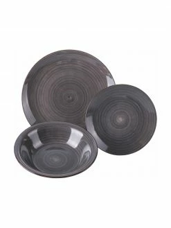 Villa D'Este Home Tivoli Service de table grès cérame peint à la main Baita, 4 personnes (12 élém.), Lot de différentes tailles -Cuisine Soldes 2022 Service de table gres cerame peint a la main Baita 4 personnes 12 elem 4