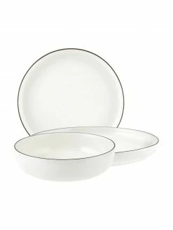 Westwing Collection Service de table porcelaine Facile, 6 personnes (18 élém.), 6 personnes (18 élém.) -Cuisine Soldes 2022 Service de table porcelaine Facile 6 personnes 18 elem 4