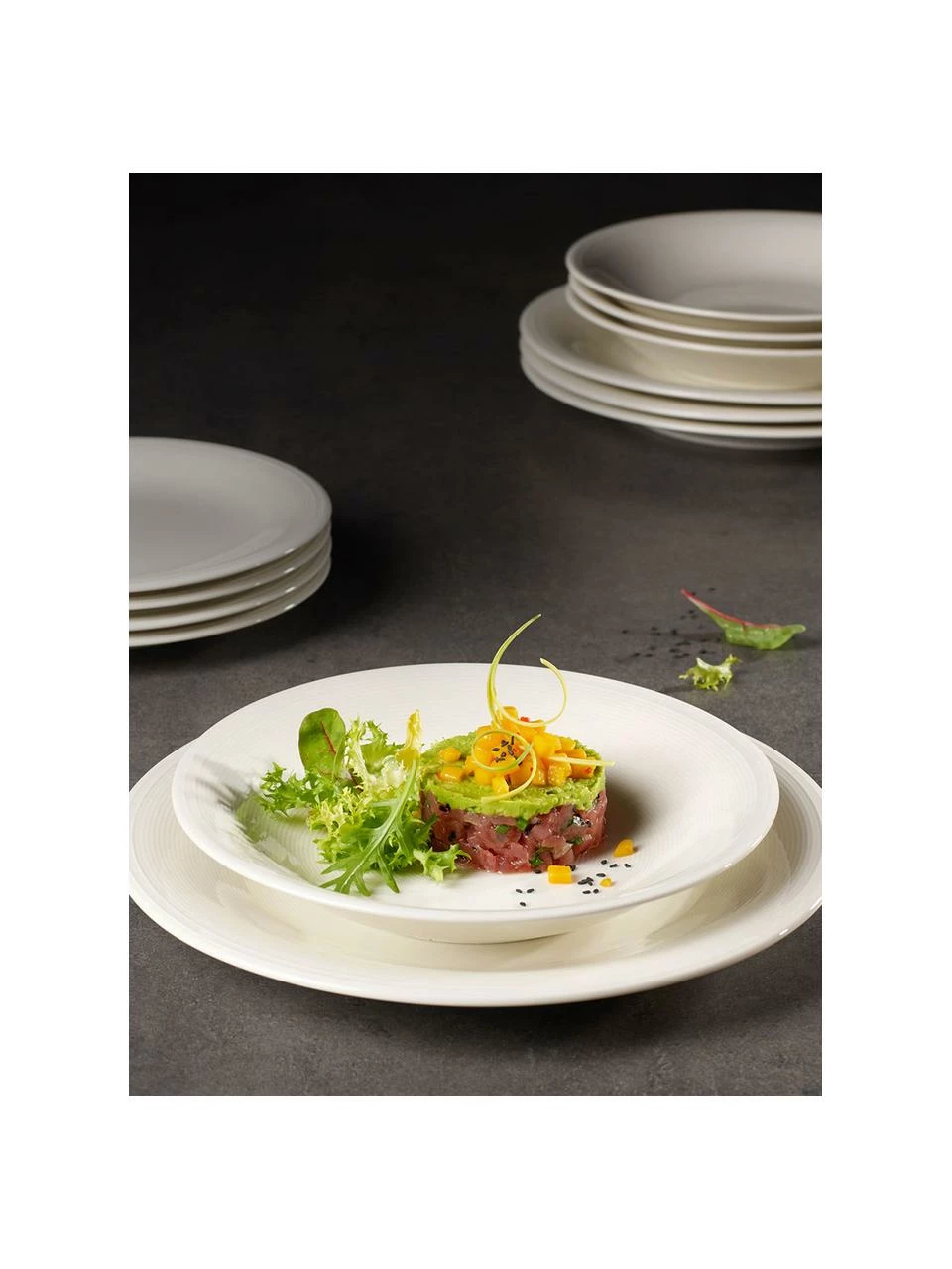 Villeroy & Boch Service de table porcelaine Loop, 4 personnes (12 élém.), Lot de différentes taillesDisponibilité limitée 5 Villeroy & Boch Service de table porcelaine Loop, 4 personnes (12 élém.), Lot de différentes taillesDisponibilité limitée – Image 3