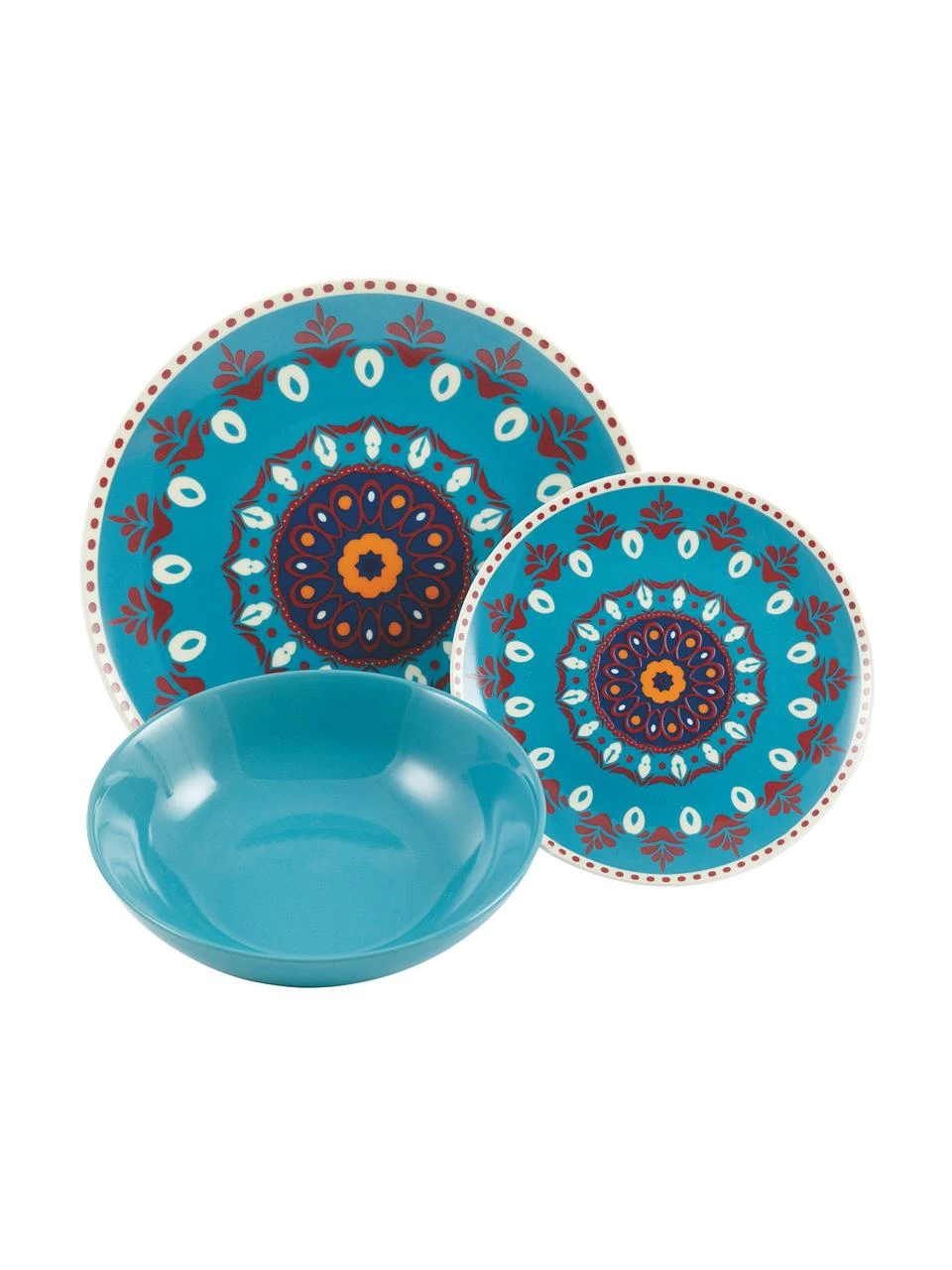 Villa D'Este Home Tivoli Service de table porcelaine Shiraz, 6 personnes (18 élém.), Lot de différentes tailles 8 Villa D'Este Home Tivoli Service de table porcelaine Shiraz, 6 personnes (18 élém.), Lot de différentes tailles – Image 6