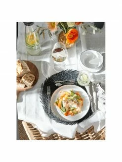 Broste Copenhagen Service de table porcelaine fait main Salt, 4 personnes (12 élém.), Lot de différentes tailles -Cuisine Soldes 2022 Service de table porcelaine fait main Salt 4 personnes 12 elem 2