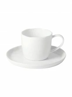 Service de tasses à surface inégale Porcelino, 6 élém., Ø 15 x haut. 8 cm, 150 ml