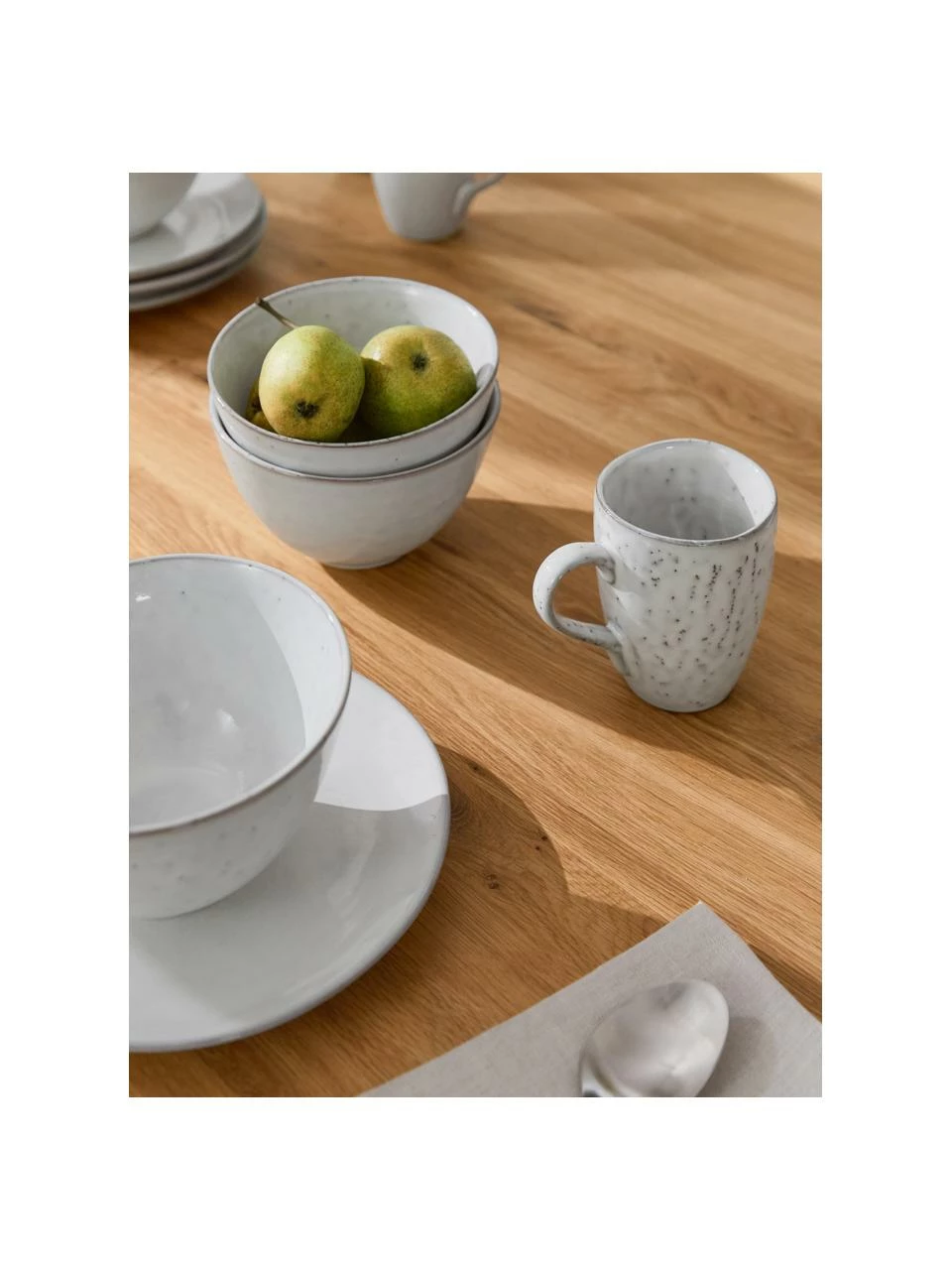 Broste Copenhagen Service petit déjeuner artisanal Nordic Sand, 4 personnes (12 élém.), Lot de différentes tailles 6 Broste Copenhagen Service petit déjeuner artisanal Nordic Sand, 4 personnes (12 élém.), Lot de différentes tailles – Image 4