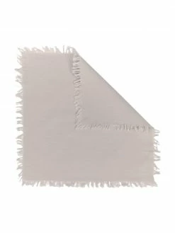 Cote Table Serviette de table beige Nalia, 2 pièces, larg. 35 x long. 35 cm