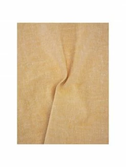 Serviette de table coton/lin jaune moutarde Abinadi, 2 pièces, larg. 42 x long. 42 cm -Cuisine Soldes 2022 Serviette de table cotonlin jaune moutarde Abinadi 2 pieces 3