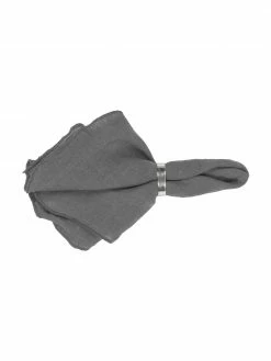 Broste Copenhagen Serviette de table lin Gracie, 2 pièces, larg. 45 x long. 45 cm -Cuisine Soldes 2022 Serviette de table lin Gracie 2 pieces 3