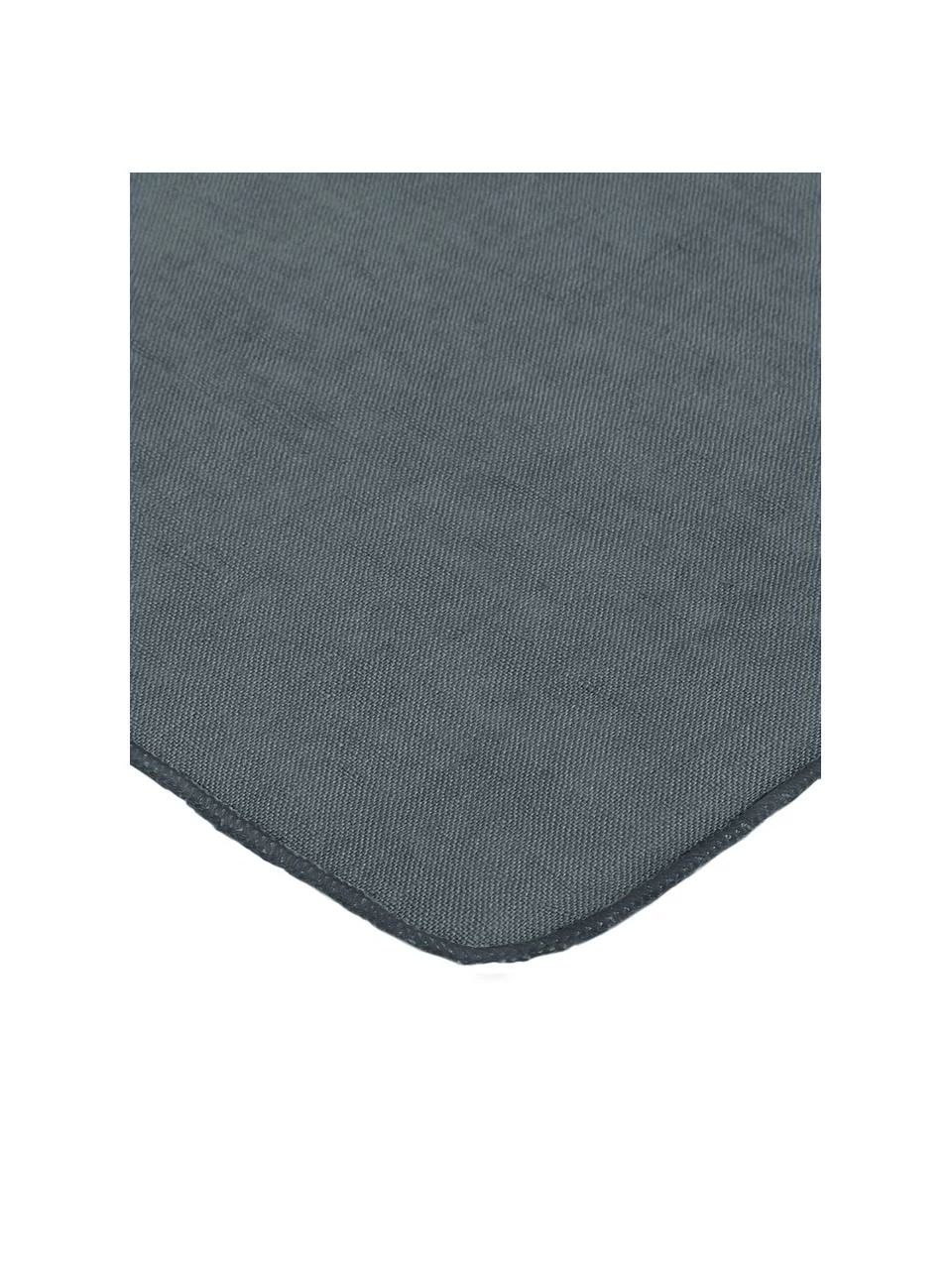 Broste Copenhagen Serviette de table lin bleu pétrole Gracie, 2 pièces, larg. 45 x long. 45 cm 7 Broste Copenhagen Serviette de table lin bleu pétrole Gracie, 2 pièces, larg. 45 x long. 45 cm – Image 5