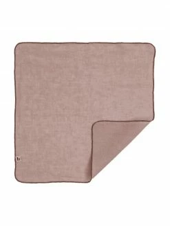 Broste Copenhagen Serviette de table lin rose Gracie, 2 pièces, larg. 45 x long. 45 cm