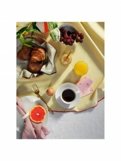 Broste Copenhagen Serviette de table lin rose Gracie, 2 pièces, larg. 45 x long. 45 cm -Cuisine Soldes 2022 Serviette de table lin rose Gracie 2 pieces 5