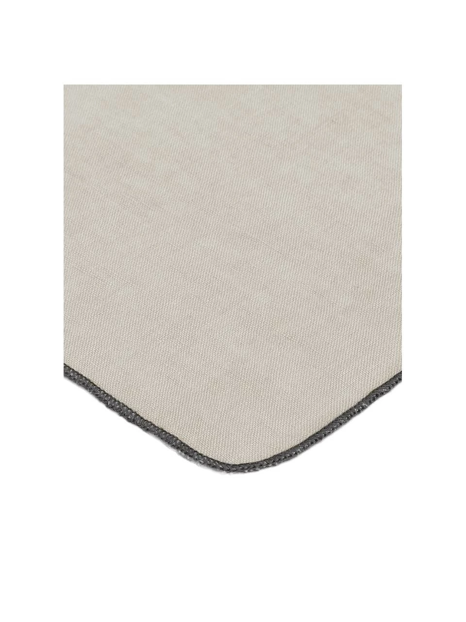 Broste Copenhagen Serviette de table lin taupe Gracie, 2 pièces, larg. 45 x long. 45 cm 5 Broste Copenhagen Serviette de table lin taupe Gracie, 2 pièces, larg. 45 x long. 45 cm – Image 3