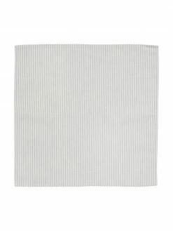 Erika Vaitkute Serviettes de table composées pour moitié de lin Rayures, 6 pièces, larg. 45 x long. 45 cm