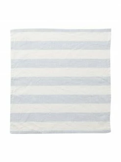 Serviettes de table coton Strip, 2 pièces, larg. 45 x long. 45 cm