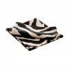 Serviettes de table en coton Zebra, 2 pièces, larg. 45 x long. 45 cm -Cuisine Soldes 2022 Serviettes de table en coton Zebra 2 pieces