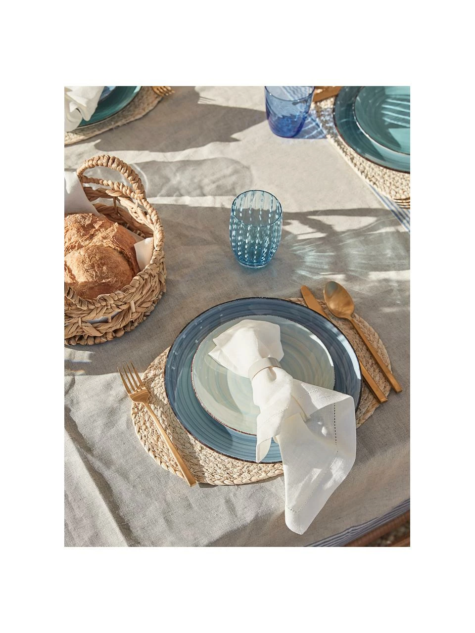 Erika Vaitkute Serviettes de table en lin, avec ourlet Alanta, 6 pièces, larg. 42 x long. 42 cm 5 Erika Vaitkute Serviettes de table en lin, avec ourlet Alanta, 6 pièces, larg. 42 x long. 42 cm – Image 3