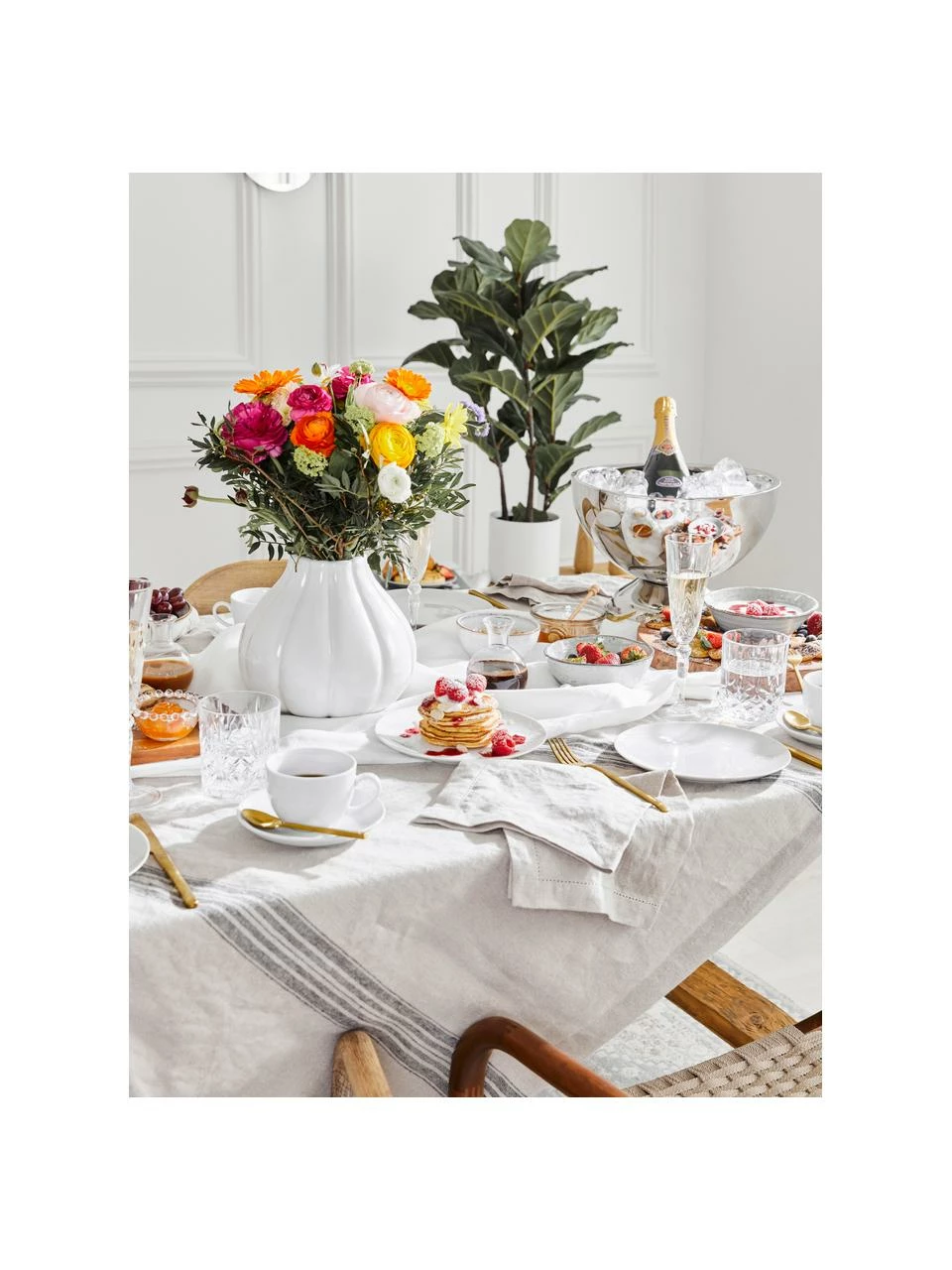 Erika Vaitkute Serviettes de table en lin, avec ourlet Alanta, 6 pièces, larg. 42 x long. 42 cm 7 Erika Vaitkute Serviettes de table en lin, avec ourlet Alanta, 6 pièces, larg. 42 x long. 42 cm – Image 5