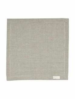 Erika Vaitkute Serviettes de table en lin, avec ourlet Alanta, 6 pièces, larg. 42 x long. 42 cmSeulement 1 produit disponible