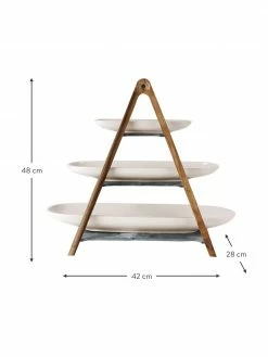 Villeroy & Boch Serviteur avec plateaux amovibles Artesano, Lot de différentes tailles 9 Villeroy & Boch Serviteur avec plateaux amovibles Artesano, Lot de différentes tailles -Cuisine Soldes 2022 Serviteur avec plateaux amovibles Artesano 2