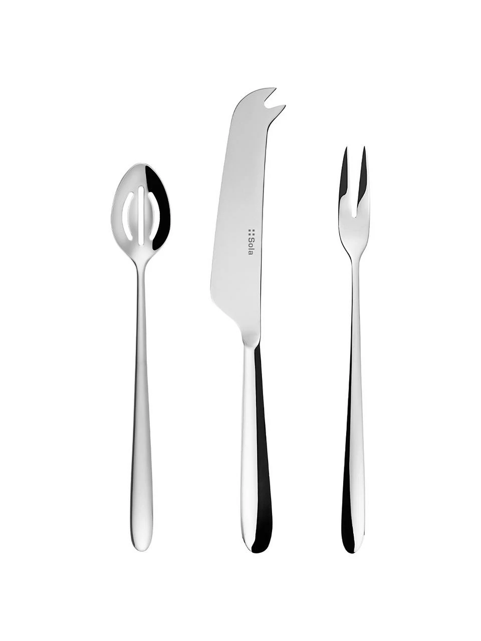 Set antipasti argenté Tulip, 3 élém., Lot de différentes taillesSeulement 1 produit disponible 3 Set antipasti argenté Tulip, 3 élém., Lot de différentes taillesSeulement 1 produit disponible