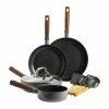 Set de cuisine gris avec revêtement antiadhésif Mayflower Pro, 8 élém., Lot de différentes tailles