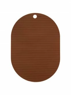 Set de table caramel Ribbo, 2 pièces, larg. 33 x long. 46 cm