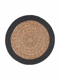 Set de table en algues, ronds Sauvage, 2 pièces, Ø 38 cm