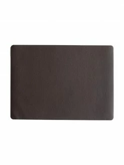 Asa Set de table en cuir synthétique Pik, 2 pièces, larg. 33 x long. 46 cm