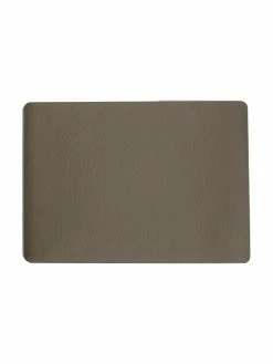 Asa Set de table en cuir synthétique Pik, 2 pièces, larg. 33 x long. 46 cm