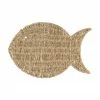 Cote Table Set de table jonc de mer Fish, larg. 30 x long. 45 cm