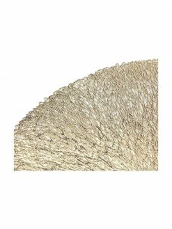 Villa D'Este Home Tivoli Set de table rond doré Linda, 6 pièces, Ø 38 cm -Cuisine Soldes 2022 Set de table rond dore Linda 6 pieces 4