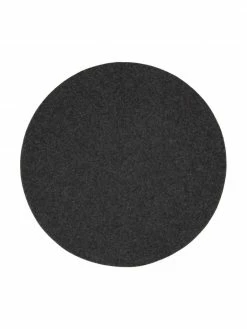 Sets de table en feutre de laine ronds Leandra, 4 pièces, Ø 40 cm