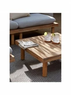 Sous-verre bois d'acacia Yanila, 4 élém., Ø 10 x haut. 1 cm -Cuisine Soldes 2022 Sous verre bois dacacia Yanila 4 elem 4