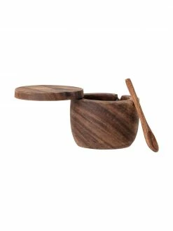 Bloomingville Sucrier bois de manguier avec petite cuillère Elfa, Ø 9 x haut. 8 cmDisponibilité limitée -Cuisine Soldes 2022 Sucrier bois de manguier avec petite cuillere Elfa 4