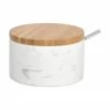 Andrea House Sucrier en céramique avec cuillère Kalina, Ø 13 x haut. 7 cm -Cuisine Soldes 2022 Sucrier en ceramique avec cuillere Kalina