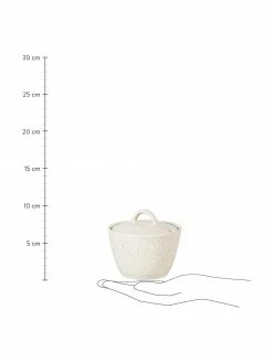 Broste Copenhagen Sucrier rustique grès cérame faite main blanc crème Nordic Vanilla, Ø 10 cm x haut. 7 cm -Cuisine Soldes 2022 Sucrier rustique gres cerame faite main blanc creme Nordic Vanilla 2