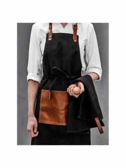 Tablier avec tour de cou réglable Asado, larg. 70 x long. 90 cm -Cuisine Soldes 2022 Tablier avec tour de cou reglable Asado 3