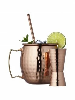 Tasse Moscow Mule à surface martelée Lyngby, 9 élém., Lot de différentes tailles -Cuisine Soldes 2022 Tasse Moscow Mule a surface martelee Lyngby 9 elem 4