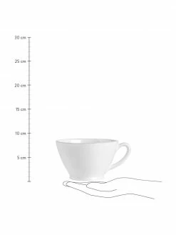 Cote Table Tasse XL style rustique Constance, Ø 15 x haut. 9 cm, 500 ml -Cuisine Soldes 2022 Tasse XL style rustique Constance 2