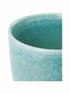 Westwing Collection Tasse à café artisanale grès turquoise avec émail Anthia, 2 pièces, Ø 12 x haut. 11 cm -Cuisine Soldes 2022 Tasse a cafe artisanale gres turquoise avec email Anthia 2 pieces 4