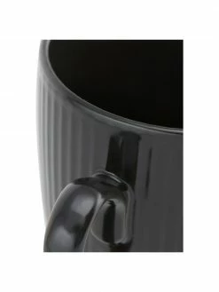 Tasse à café avec rainures décorative Groove, 4 pièces, Ø 9 x haut. 11 cm, 300 mlDisponibilité limitée -Cuisine Soldes 2022 Tasse a cafe avec rainures decorative Groove 4 pieces 3