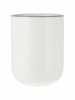 Westwing Collection Tasse à café porcelaine Facile, 2 pièces, Ø 8 x haut. 10 cm, 350 ml