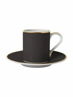 Cote Table Tasse à café porcelaine Ginger, 2 pièces, Ø 12 x haut. 6 cm, 100 ml