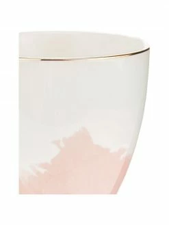 Westwing Collection Tasse &agrave; caf&eacute; porcelaine avec motif abstrait et rebord dor&eacute; Rosie, 2&nbsp;pi&egrave;ces, Ø 12 x haut. 9 cm -Cuisine Soldes 2022 Tasse a cafe porcelaine avec motif abstrait et rebord dore Rosie 2 pieces 5