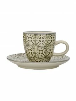 Bloomingville Tasse à espresso Karine, 8 élém., Ø 6 x haut. 6 cm, 90 ml -Cuisine Soldes 2022 Tasse a espresso Karine 8 elem 3