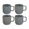 Villa Collection Tasse à espresso céramique Lara, 4 élém., Ø 6 x haut. 6 cm, 120 ml -Cuisine Soldes 2022 Tasse a espresso ceramique Lara 4 elem